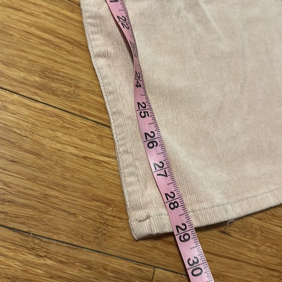 Blush Pink Forever 21 Corduroy Pants Size L - Picture 7 of 7